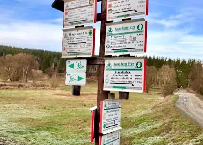 Goldstueck Mit Kamin 2 Baedern & Thermomix Holiday home Hasselfelde